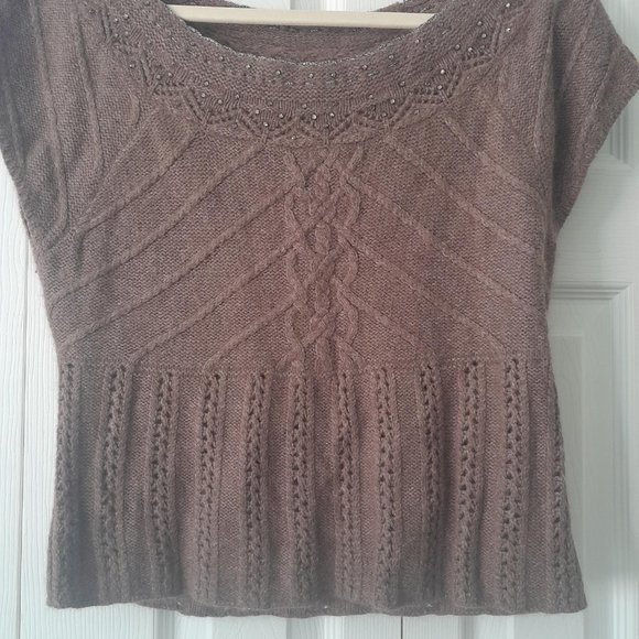 Anthropologie Moth crop sweater Size L New with Tags - Picture 10 of 11